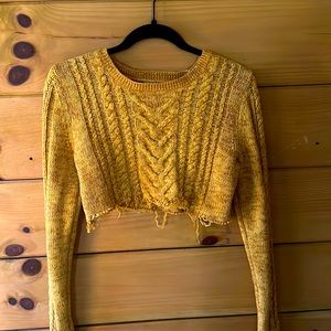 Yellow/orange sweater from Old Navy, size- S